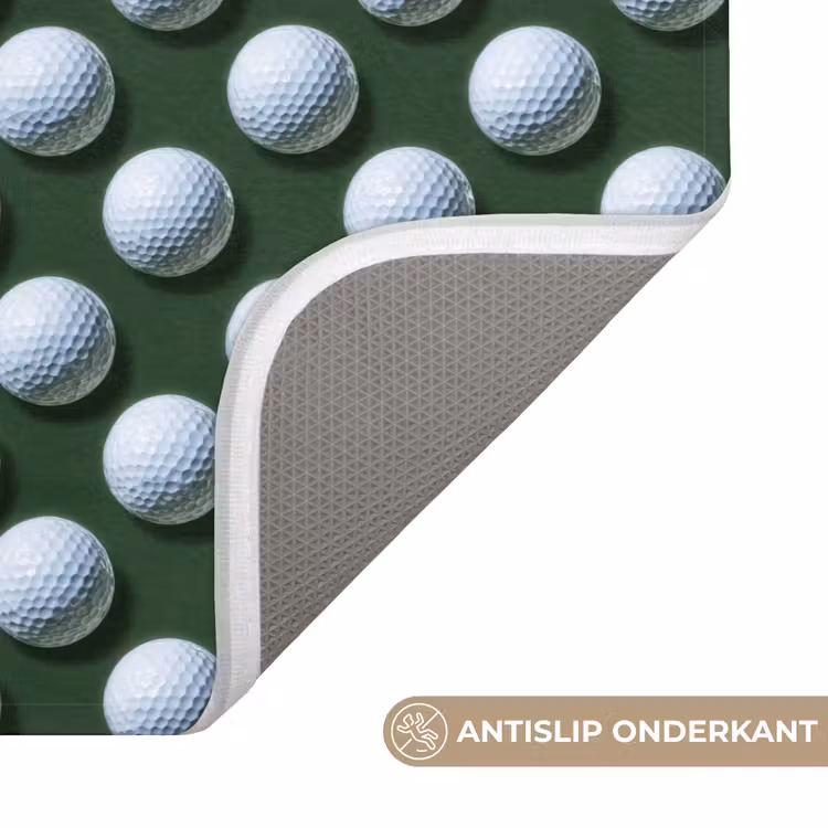 Ballen - Golf - Groen Badmat klein 997 -USP_AntislipNL