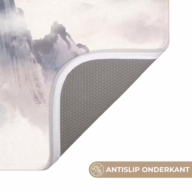 Bamboe - Azië - Grijs Badmat klein -USP_AntislipNL