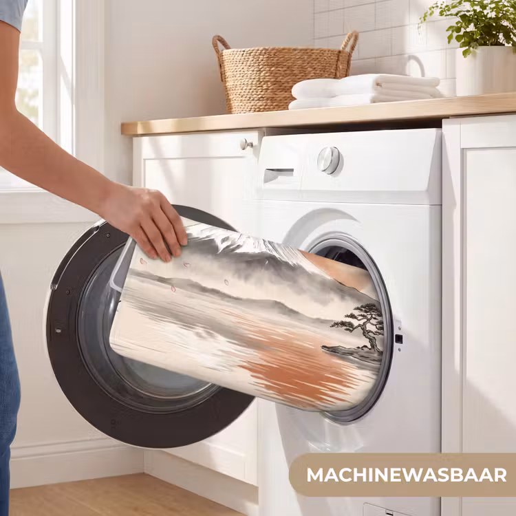 Bergtop - Meer - Bloesem Badmat klein -USP_WasbaarNL