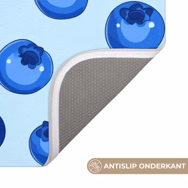 Bessen - Modern - Blauw Badmat klein 997 -USP_AntislipNL