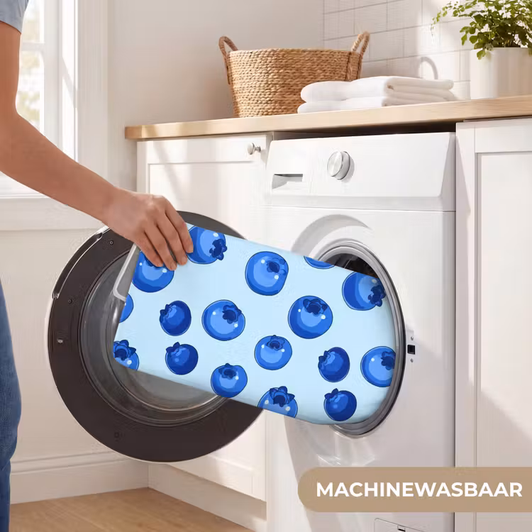 Bessen - Modern - Blauw Badmat klein 997 -USP_WasbaarNL