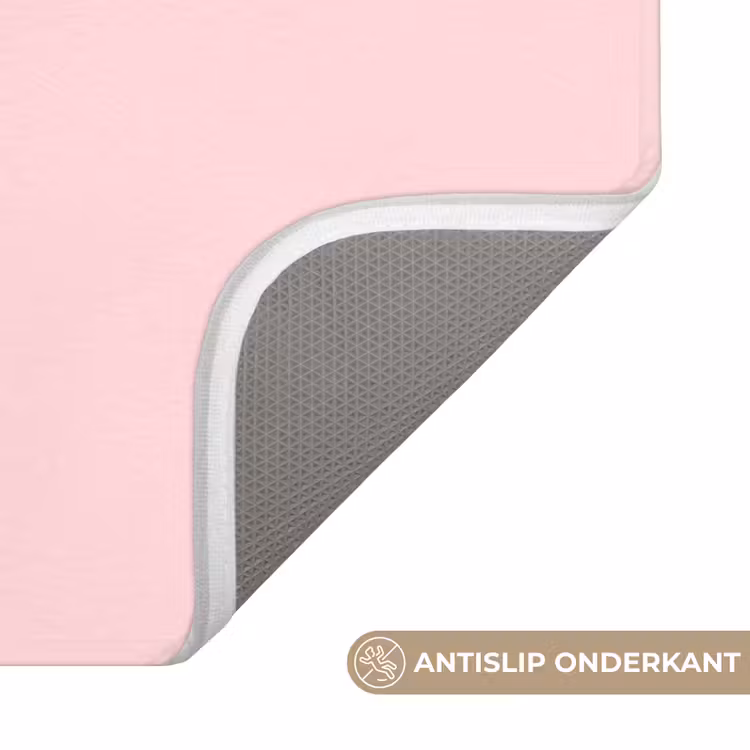 Bisou - Roze - Schaduw Badmat klein -USP_AntislipNL