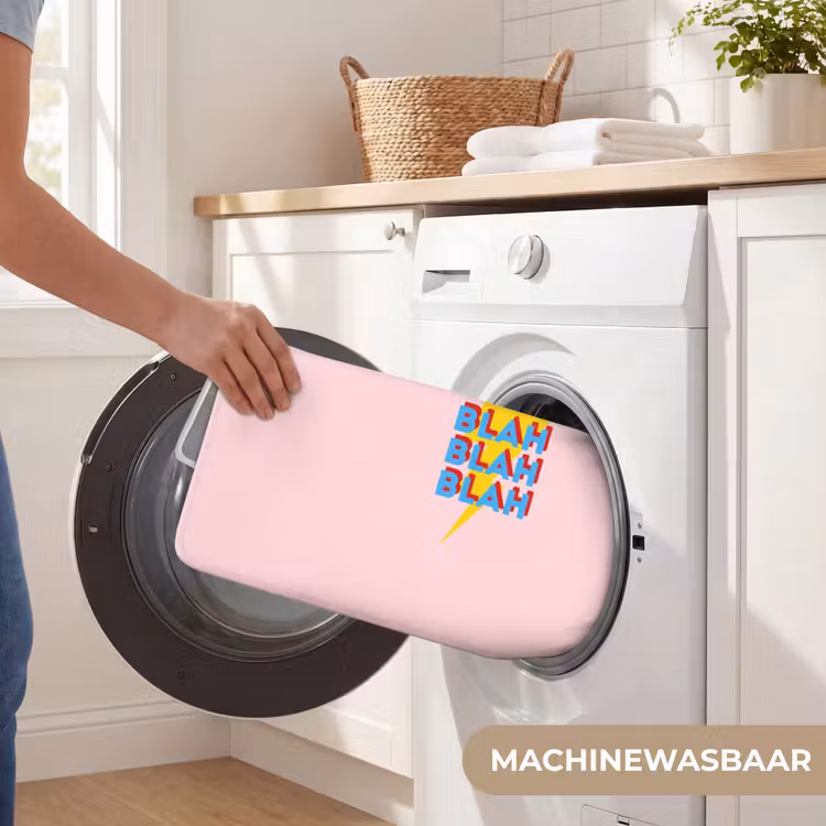 Blah - Bliksem - Roze Badmat klein -USP_WasbaarNL