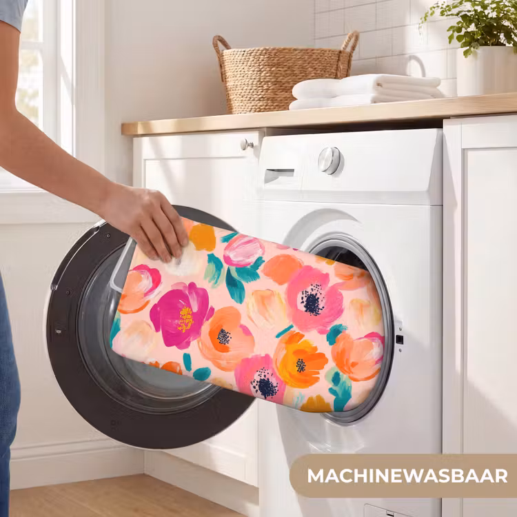 Bloesems - Vrolijk - Kleurrijk Badmat klein 997 -USP_WasbaarNL