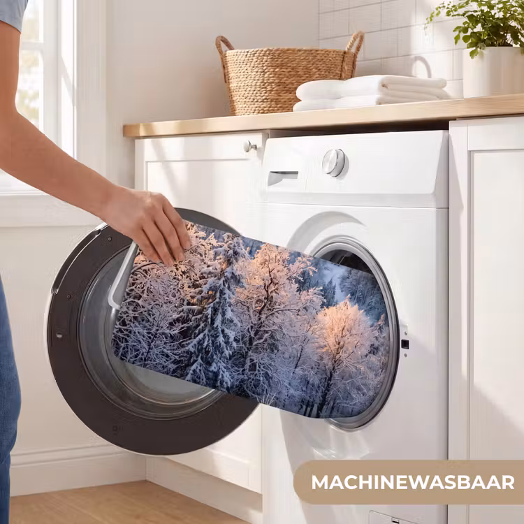 Bos - Bergen - Goud - Winter - Warm Badmat middel -USP_WasbaarNL