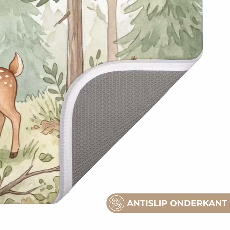 Bos - Dieren - Groen Badmat klein -USP_AntislipNL
