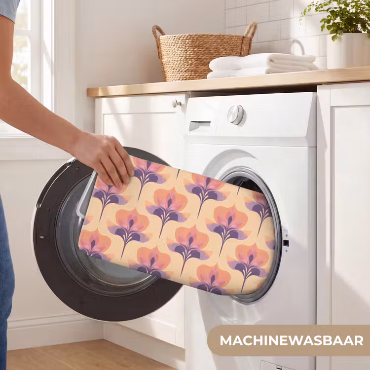 Botanisch - Patroon - Pastel Badmat klein 997 -USP_WasbaarNL