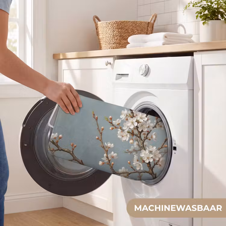 Botanisch - Stilleven - Blauw Badmat klein -USP_WasbaarNL