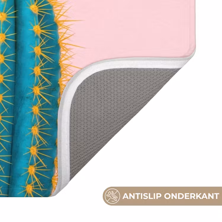 Cactussen - Modern - Pastel Badmat klein -USP_AntislipNL