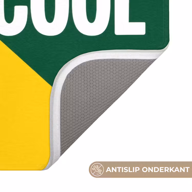 Cool - Geel - Groen Badmat klein -USP_AntislipNL