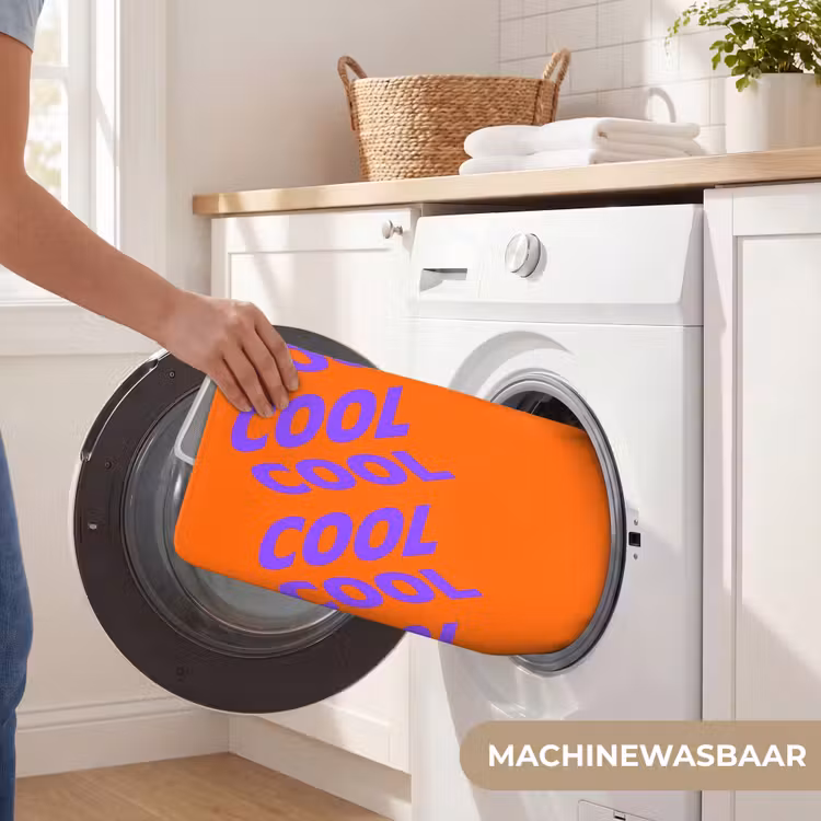Cool - Paars - Oranje Badmat klein -USP_WasbaarNL