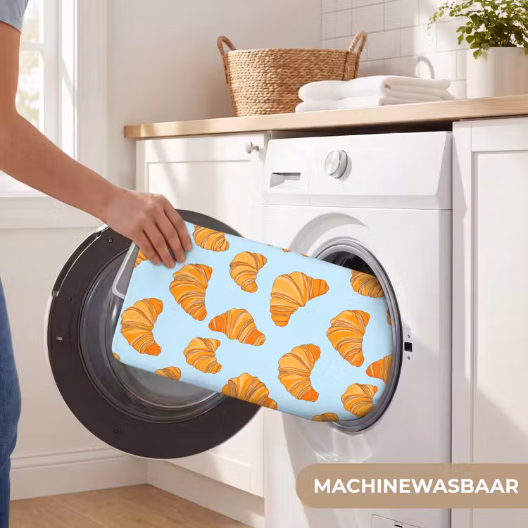 Croissant - Speels - Blauw Badmat klein 997 -USP_WasbaarNL