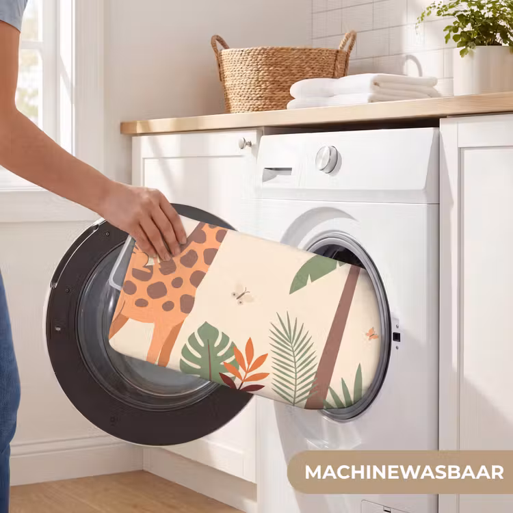 Dieren - Tropisch - Safari - Kleurrijk Badmat klein -USP_WasbaarNL