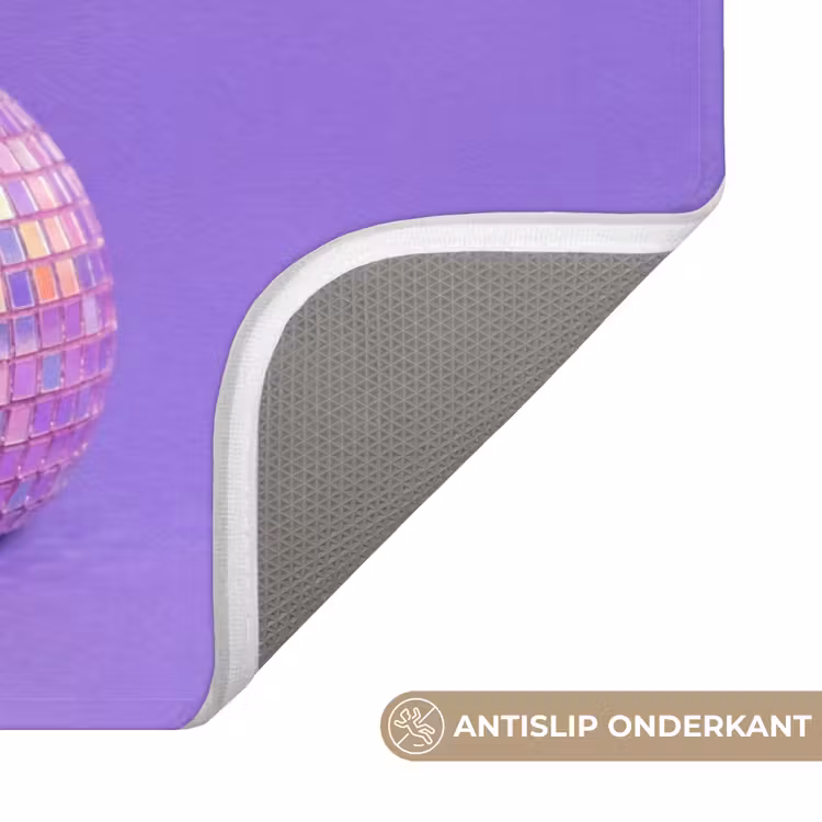 Disco - Eend - Paars Badmat klein -USP_AntislipNL