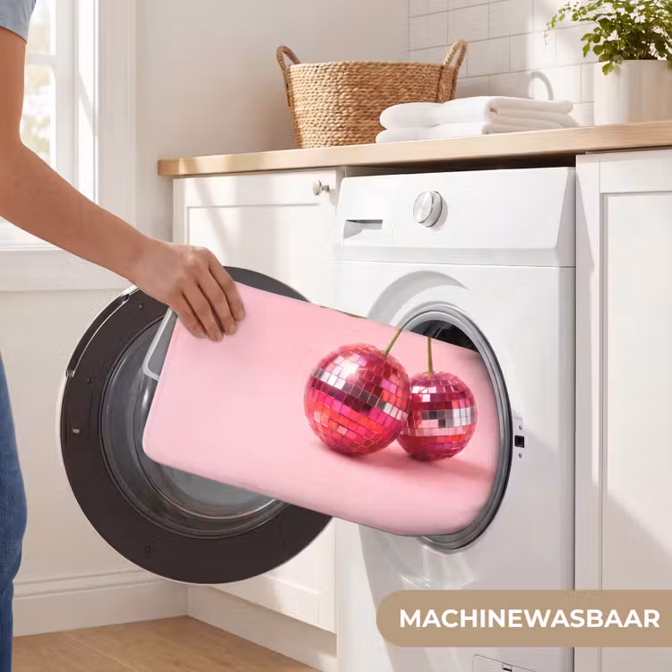 Disco - Kersen - Roze Badmat klein -USP_WasbaarNL