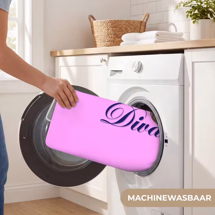Diva - Lip - Panterprint - Roze Badmat klein -USP_WasbaarNL