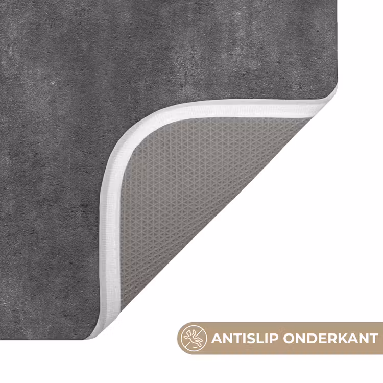 Donkergrijs - Ruw - Beton Badmat klein 997 -USP_AntislipNL
