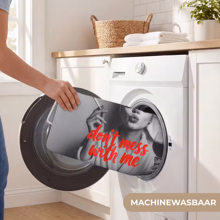 Don't mess with me - Wijn - Vrouw - Sigaret Badmat klein -USP_WasbaarNL