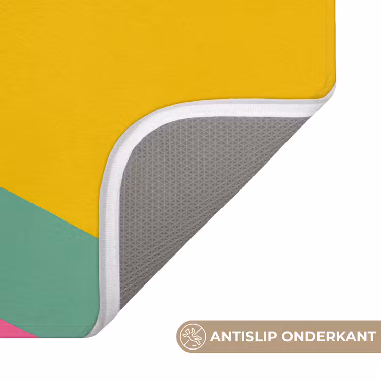Driehoeken - Kleurrijk - Abstract Badmat klein -USP_AntislipNL