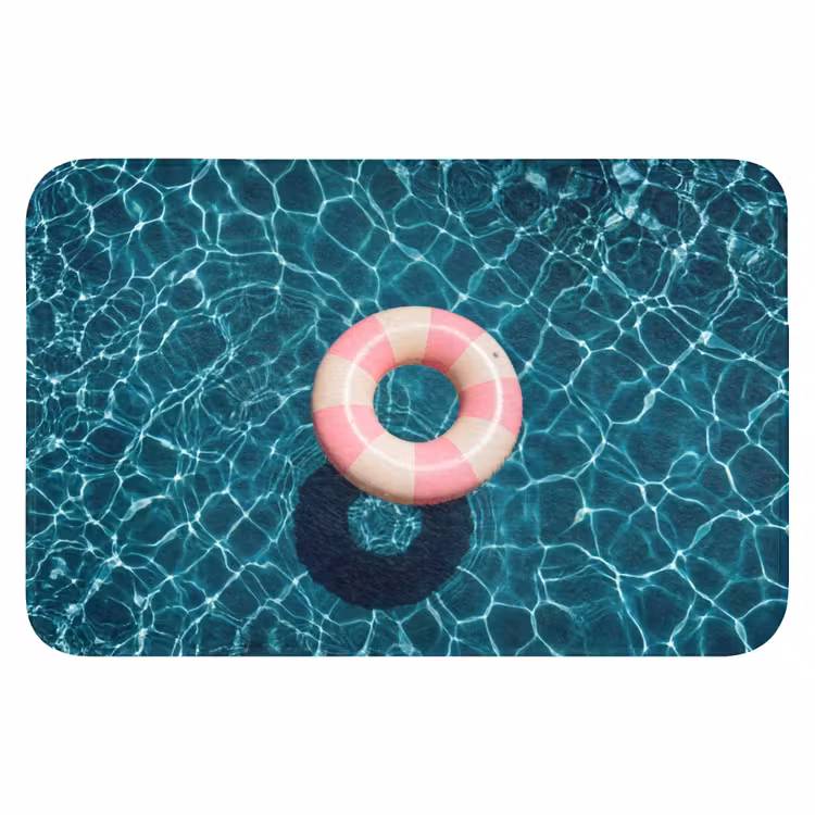 Drijvend - Zwemband - Water Badmat klein -3d