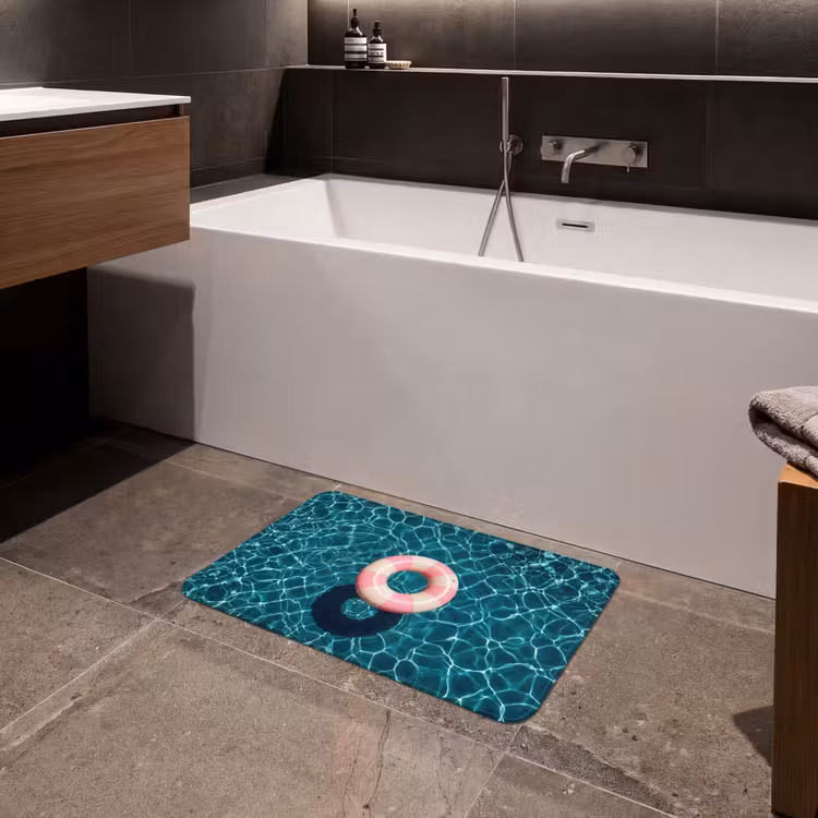 Drijvend - Zwemband - Water Badmat klein -sfeer3