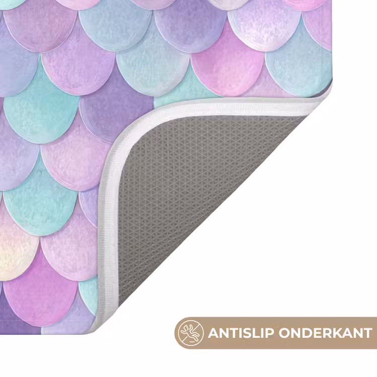 Dromerig - Zeemeermin - Pastel Badmat klein 997 -USP_AntislipNL