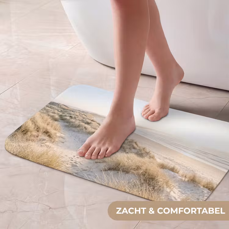 Duinen - Strand - Beige Badmat klein -USP_ZachtNL