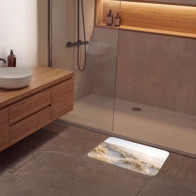 Duinen - Strand - Beige Badmat klein -sfeer2