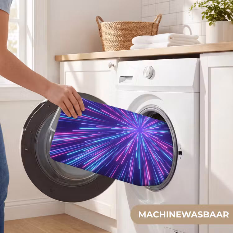 Dynamisch - Ruimte - Kleurrijk Badmat klein -USP_WasbaarNL