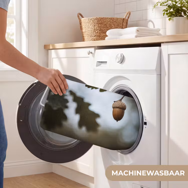 Eikel - Eikenblad - Bos - Herfst - Natuur Badmat klein -USP_WasbaarNL