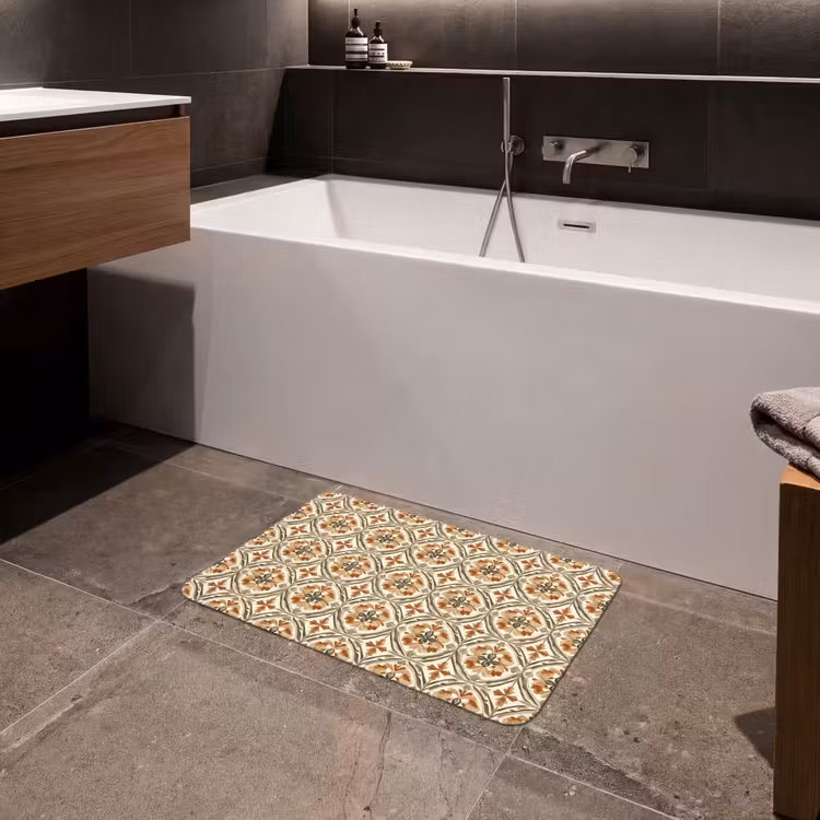 Elegant - Antiek - Kleurrijk Badmat klein 997 -sfeer3