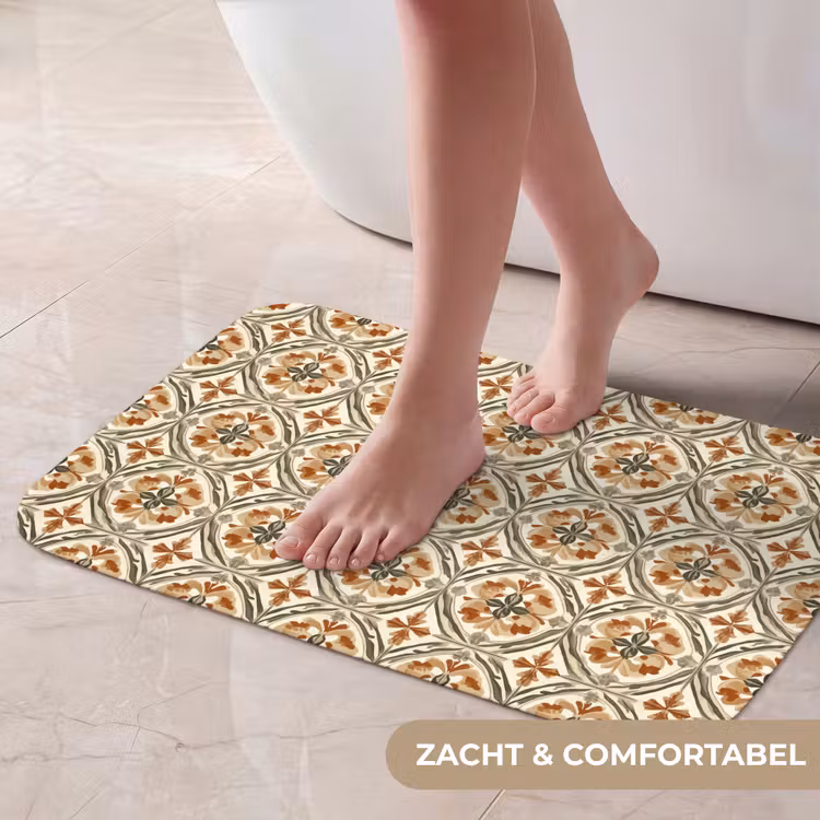 Elegant - Antiek - Kleurrijk Badmat klein 997 -USP_ZachtNL