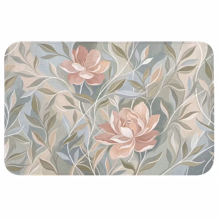 Elegant - Romantiek - Roze Badmat klein -3d