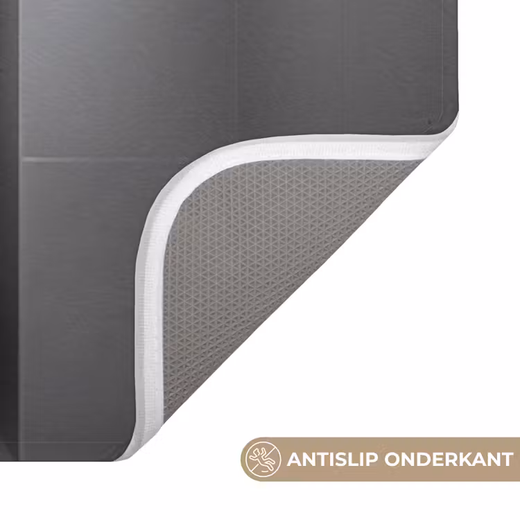 Ezel - Telefoon - Toilet - Zwart - Wit Badmat klein -USP_AntislipNL