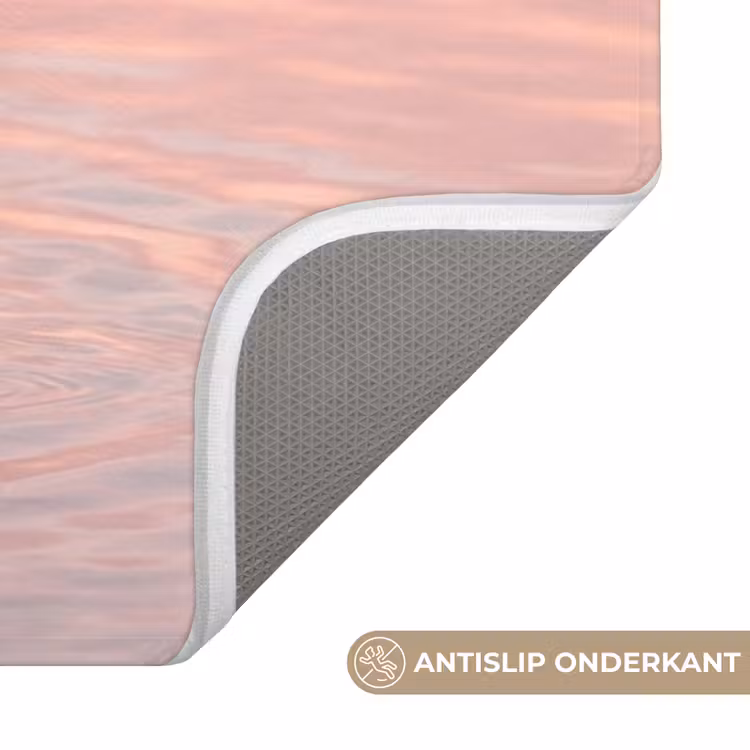 Flamingo - Water - Roze Badmat middel -USP_AntislipNL