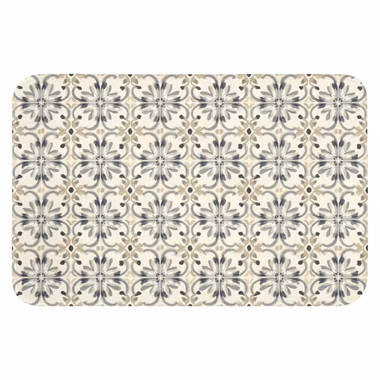Floraal - Patroon - Kleurrijk Badmat klein 997 -3d