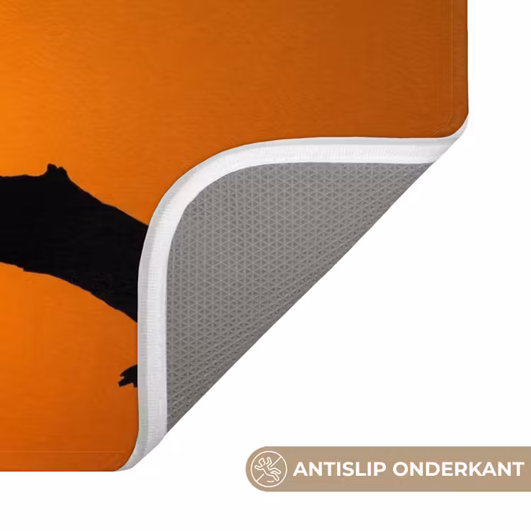 Gier - Tak - Zon - Oranje Badmat klein -USP_AntislipNL