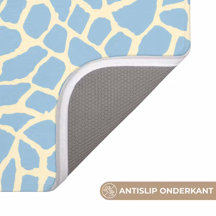 Giraf - Modern - Blauw Badmat klein 997 -USP_AntislipNL