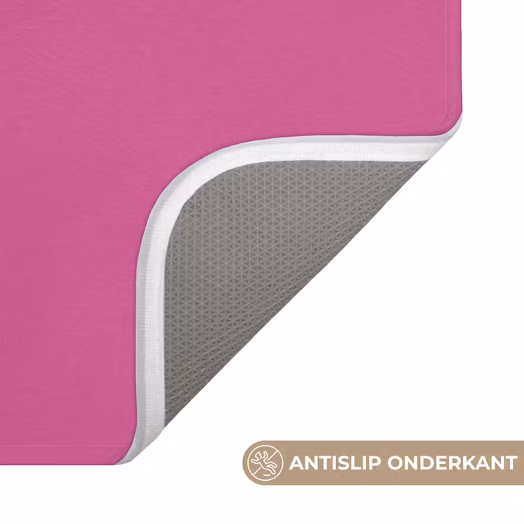 Girl power - Hart - Roze - Rood Badmat klein -USP_AntislipNL