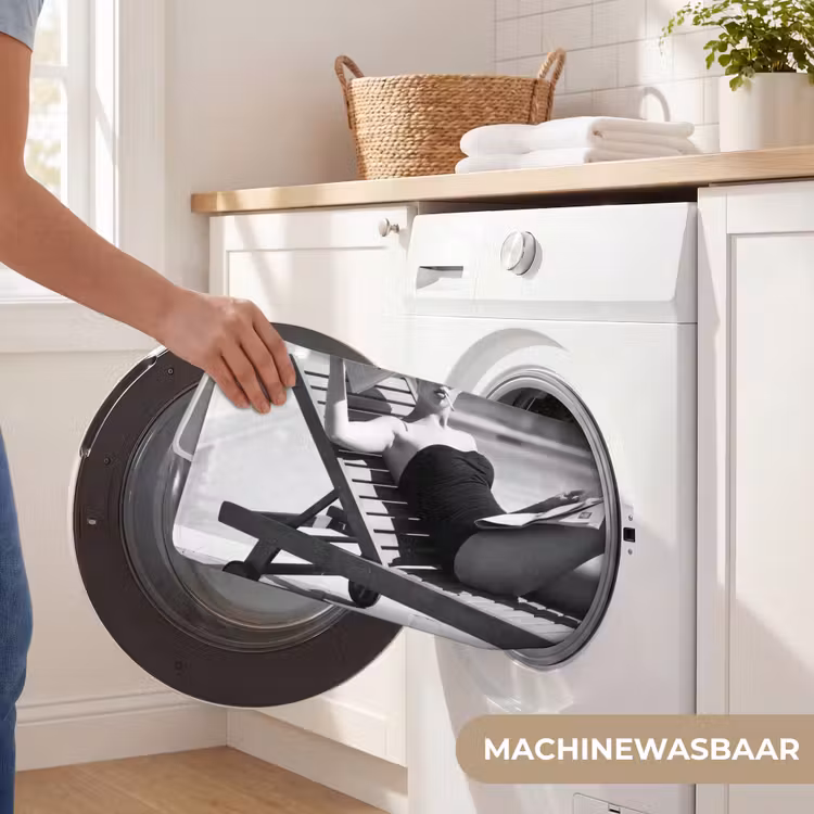 Glamour - Modern - Zwart - Wit Badmat klein -USP_WasbaarNL
