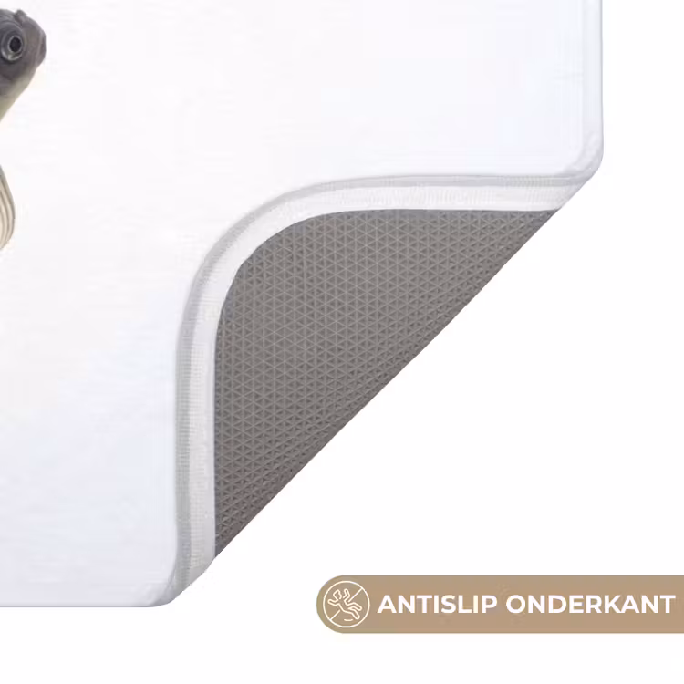 Goudvissen - Modern - Wit Badmat klein -USP_AntislipNL