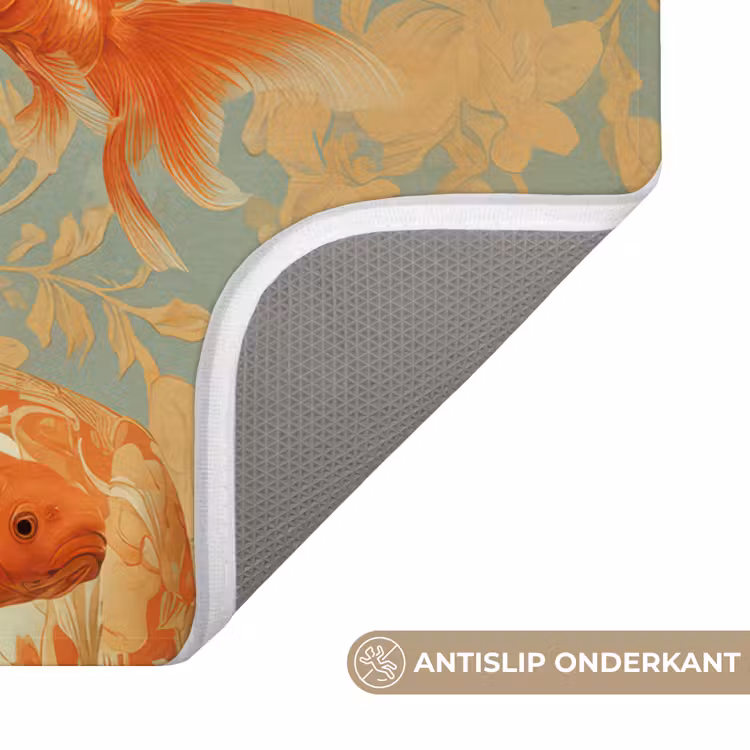 Goudvissen - Oranje - Vrouw - Blond Badmat klein -USP_AntislipNL