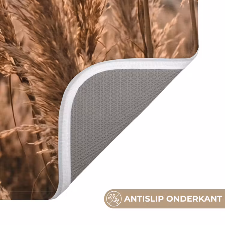 Gras - Veld - Zon - Natuur Badmat middel -USP_AntislipNL