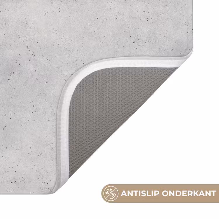 Grijs - Beton - Neutraal Badmat klein 997 -USP_AntislipNL