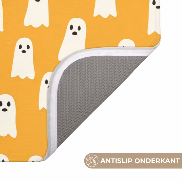 Halloween - Spookjes - Oker Badmat klein 997 -USP_AntislipNL
