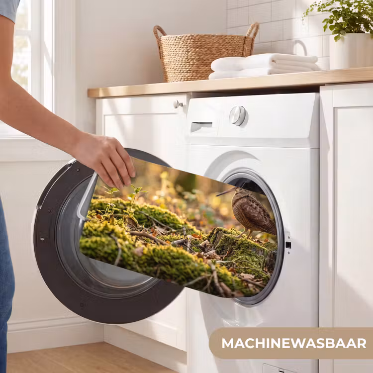 Houtsnip - Bos - Bladeren - Herfst - Gecamoufleerd Badmat klein -USP_WasbaarNL