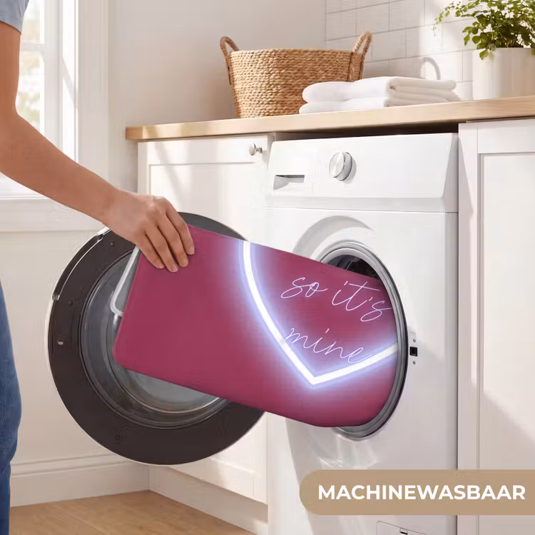 I liked it so it's mine - Neon hart - Roze Badmat middel -USP_WasbaarNL