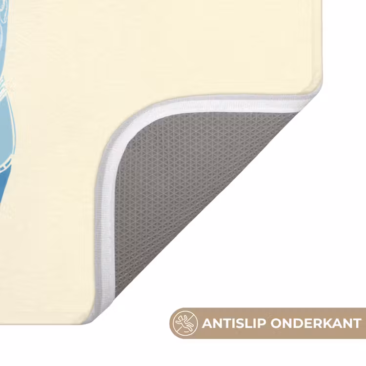 Illustratie - Cowboylaarzen - Patroon Badmat klein -USP_AntislipNL