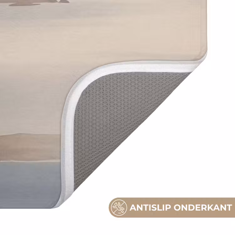 Japans - Landschap - Beige Badmat middel -USP_AntislipNL