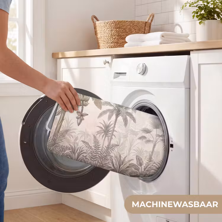 Jungle - Banenboom - Kolibrie - Beige Badmat klein -USP_WasbaarNL
